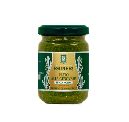 Pesto alla Genovese con Basilico DOP senza aglio 130g