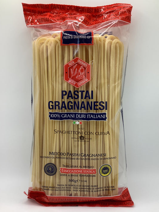 Spaghettoni con curva al bronzo 500g