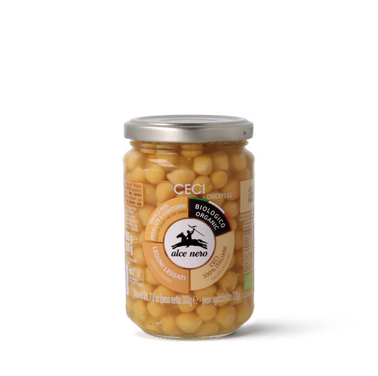 Organic boiled chickpeas 300g