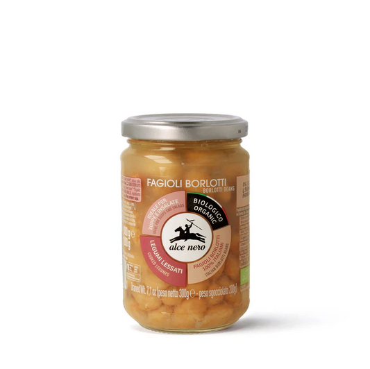 Bio gekochte Borlottibohnen 300g