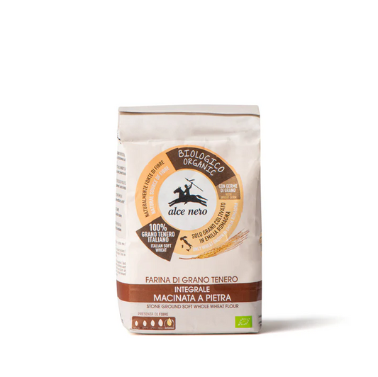 Organic stone ground whole wheat flour 1Kg