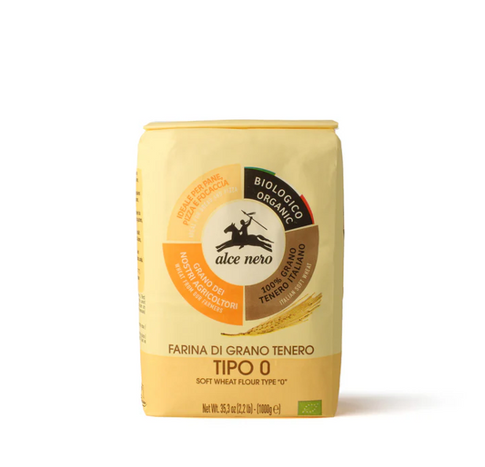Organic soft wheat flour type "0" 1Kg