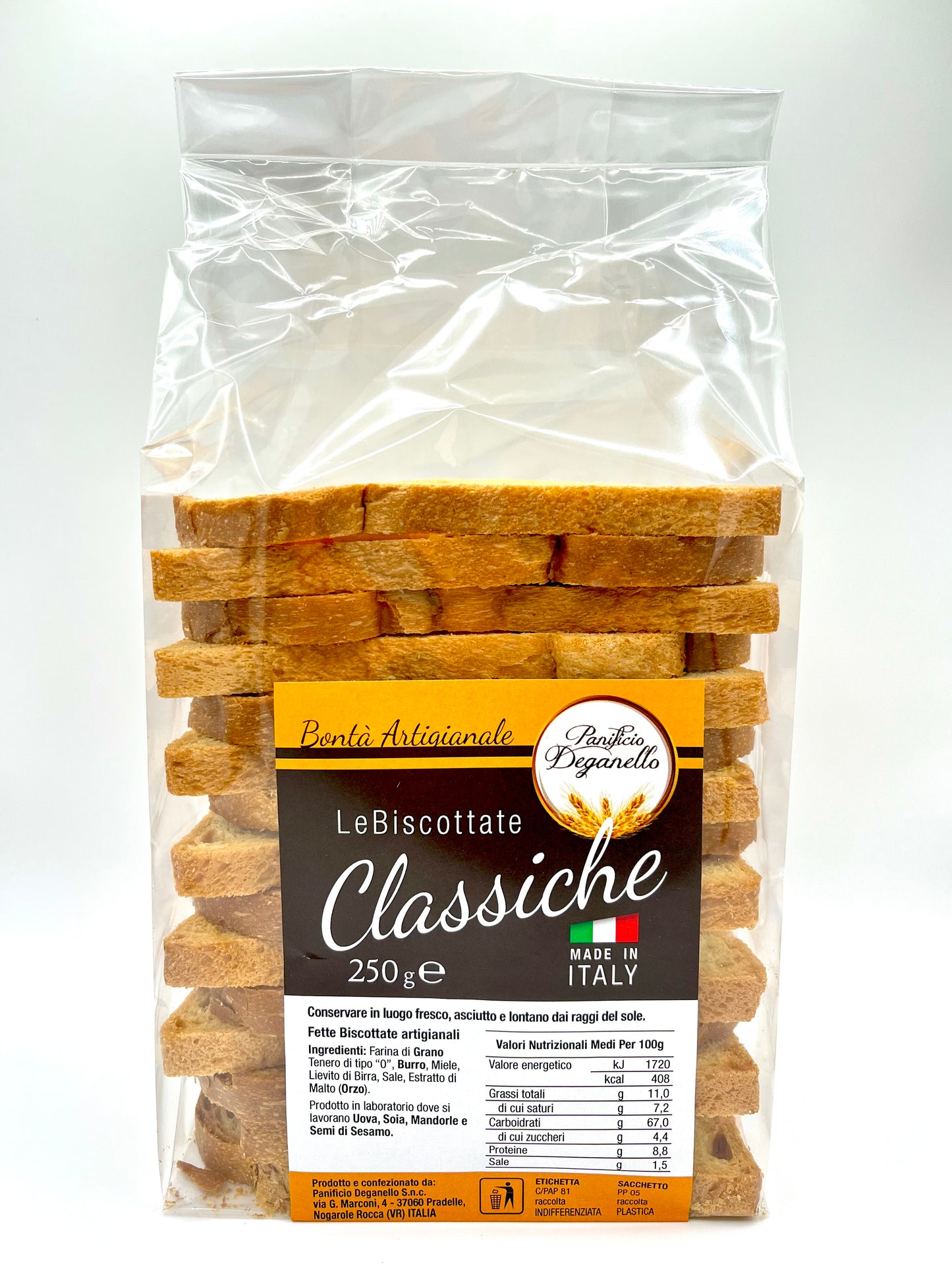 Fette classiche 250g