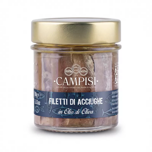 Filetti di acciughe extra in olio d'oliva