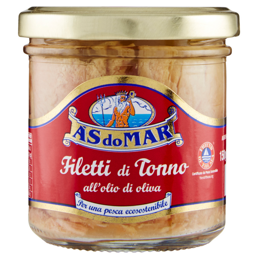 Filetti di Tonno all'olio di oliva 150g