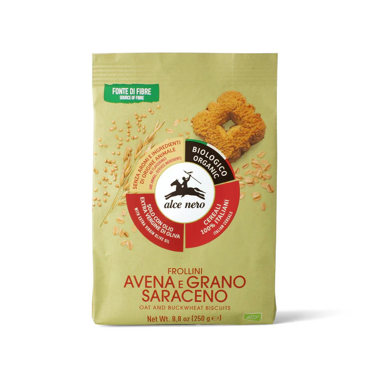 Frollini avena e grano saraceno Bio 250g