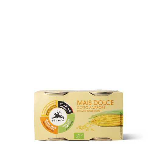 Organic Steamed Sweet Corn 320g