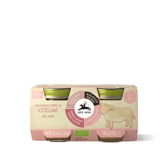 Omogeneizzato di vitellone Bio - 2 vasetti 160g