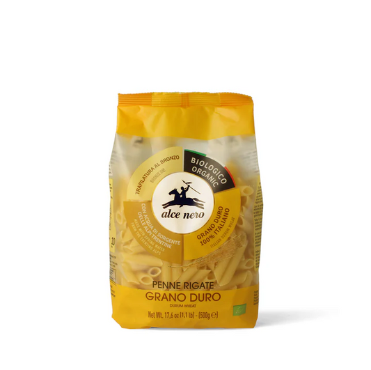 Bio-Hartweizen-Penne Rigate 500g