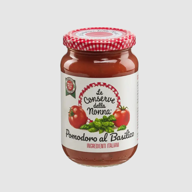 Tomaten mit Basilikum