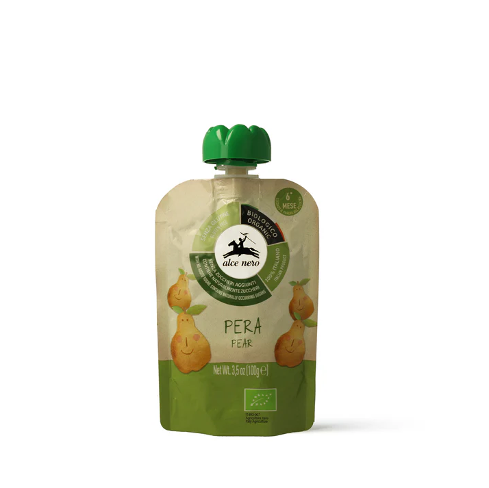 Purea di pera Bio 100g