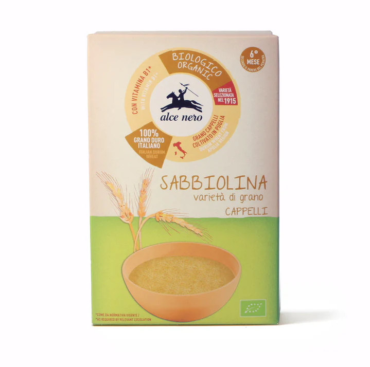 Sabbiolina di grano duro Cappelli Bio 320g